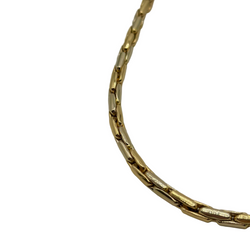 Collier Maille en or jaune et or blanc