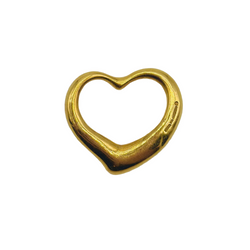 Pendentif  Coeur TIFFANY & CO en or jaune et diamants