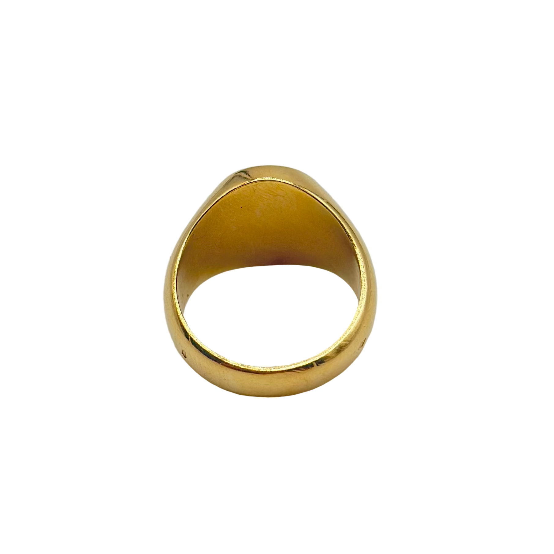 Bague Chevalière en or jaune