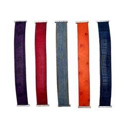 Montre BOUCHERON Reflet en acier et cuir interchangeable