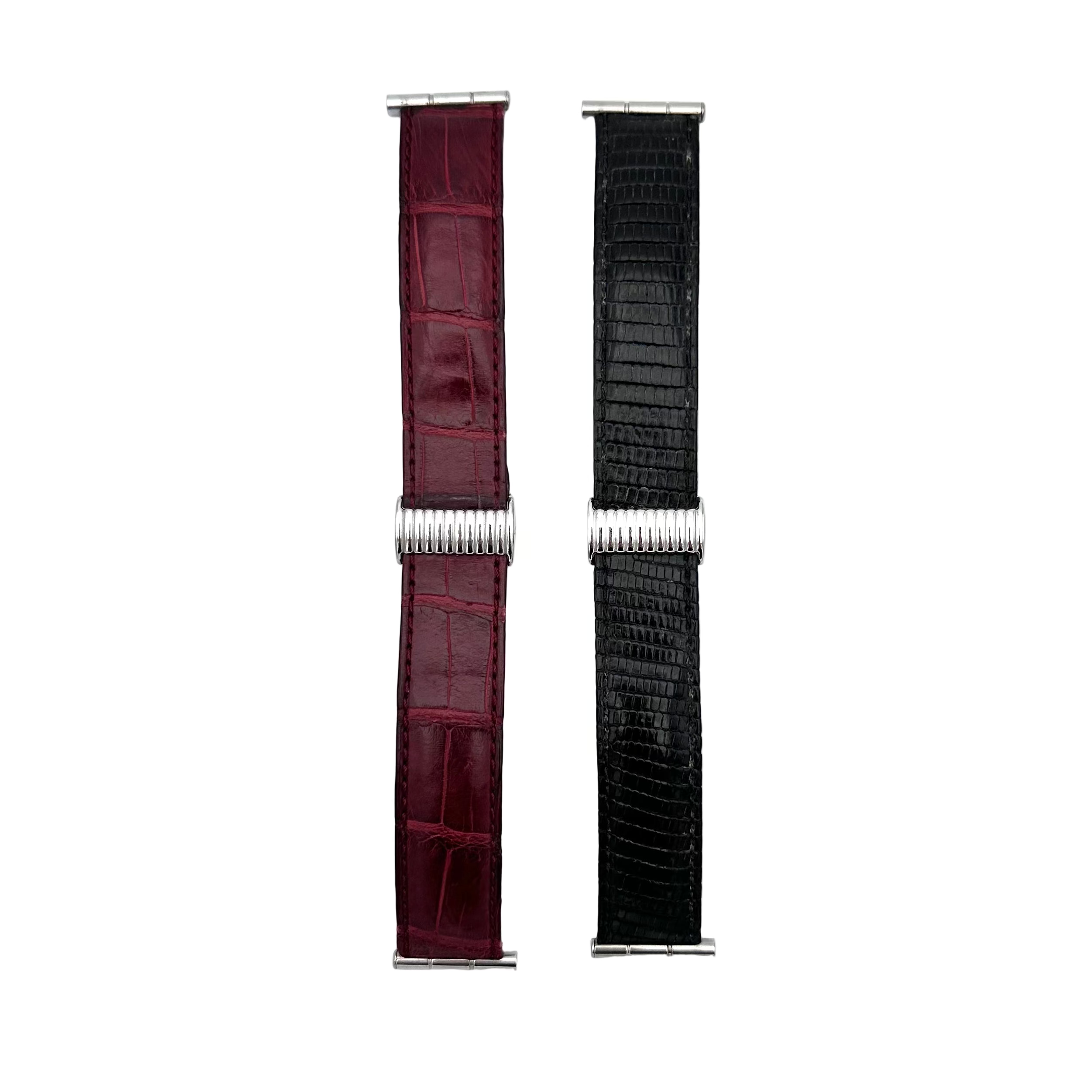 Montre BOUCHERON Reflet en acier et cuir interchangeable