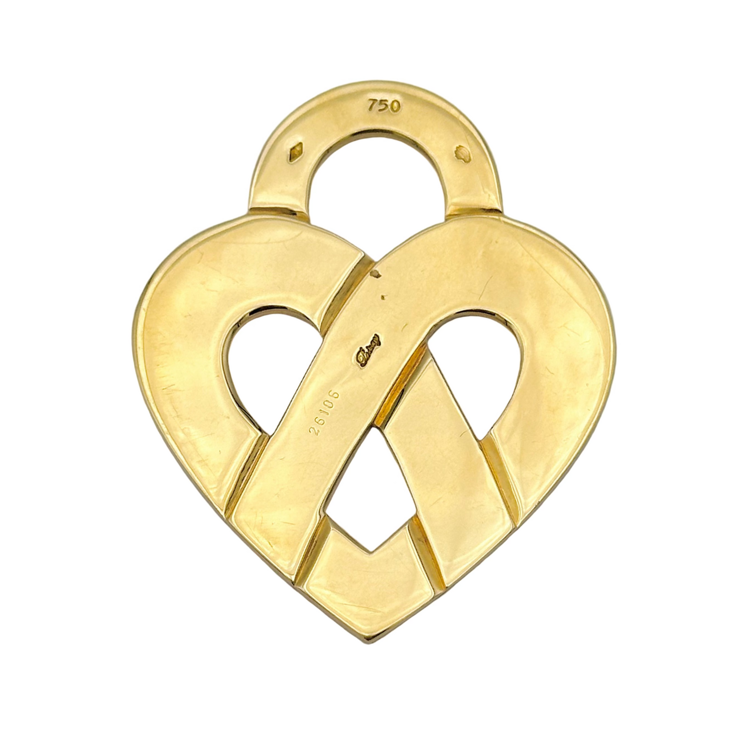 Pendentif POIRAY Coeur GM en or jaune