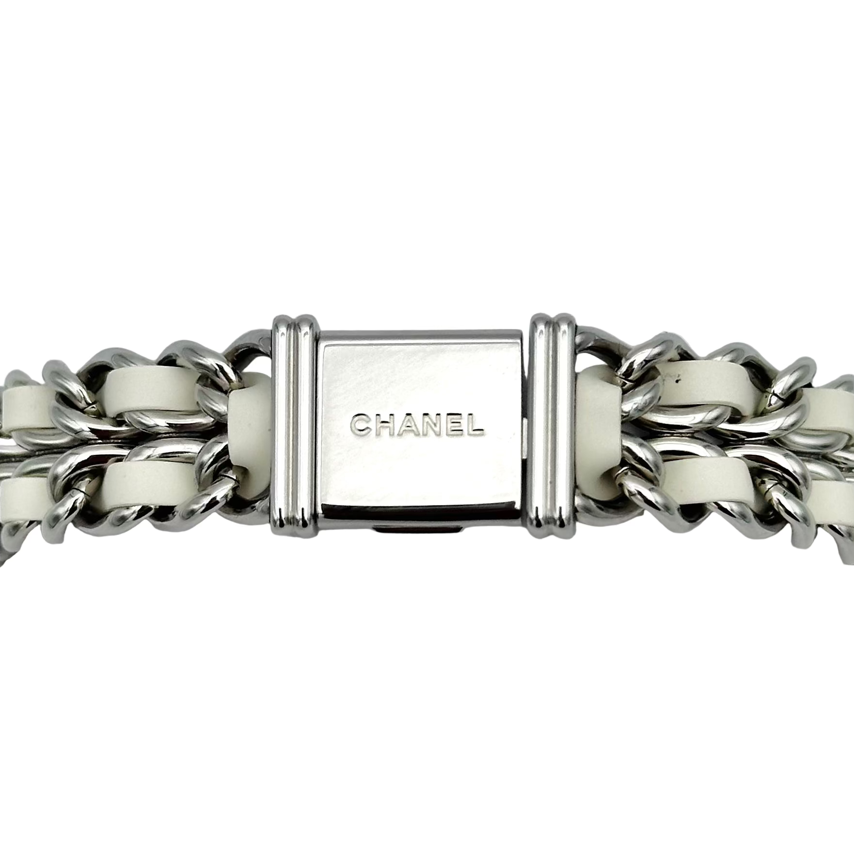 Montre CHANEL Première XL en acier et nacre