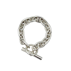 Bracelet Maille marine HERMÈS Chaine d'ancre en argent