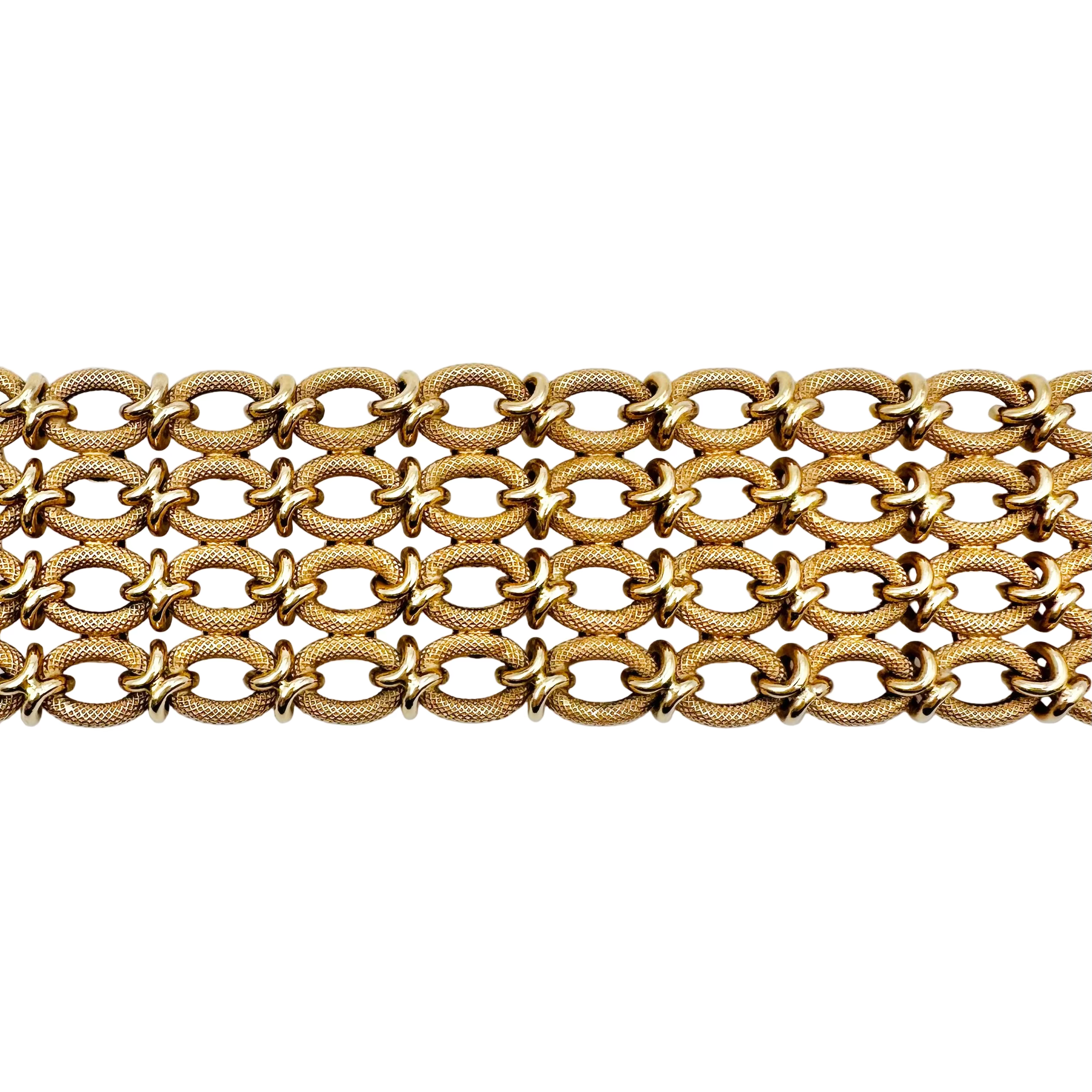 Bracelet Manchette en or jaune