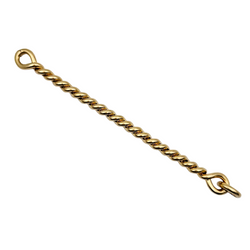 Bracelet Maille HERMÈS "Torsade" en or jaune