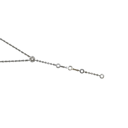 Bracelet en or blanc et diamants