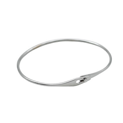 Bracelet Jonc DINH VAN Serrure en or blanc