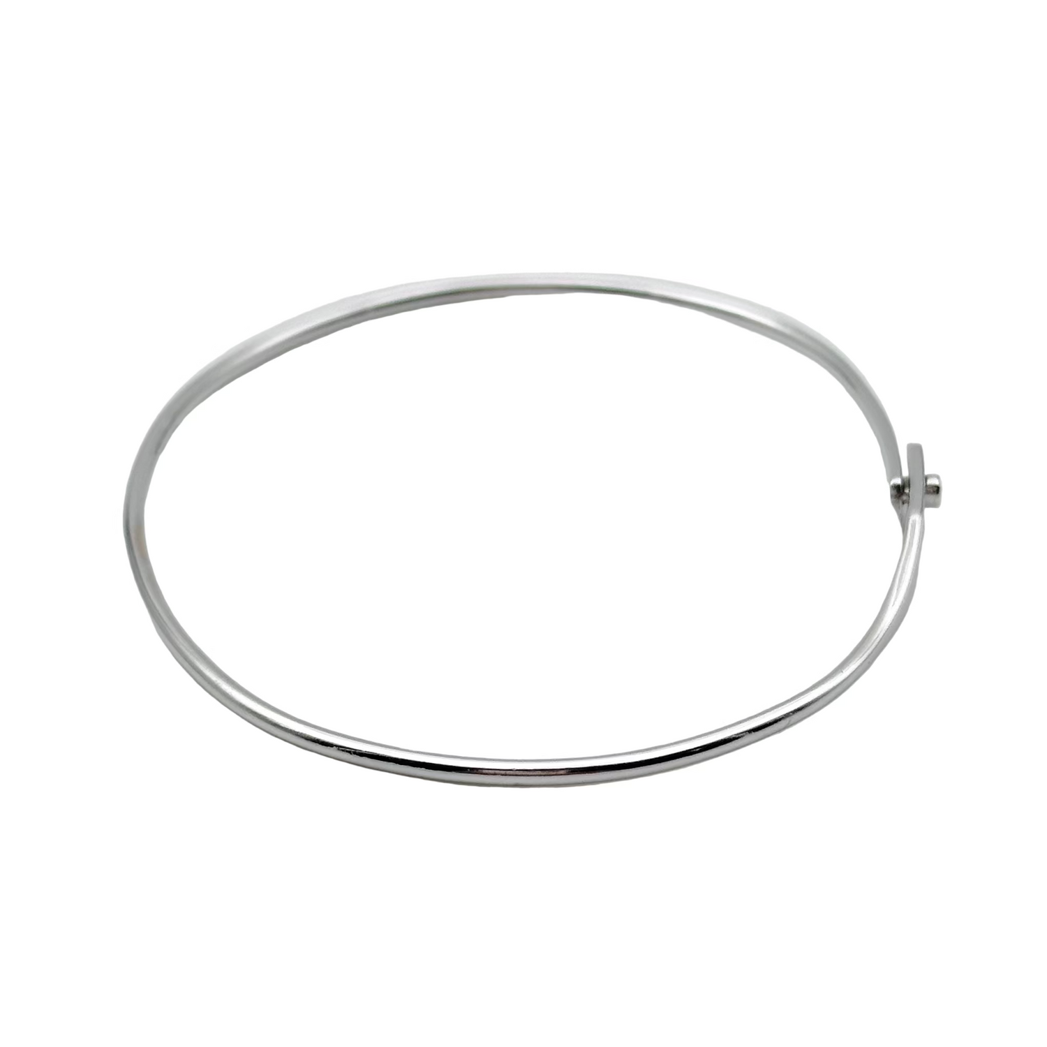 Bracelet Jonc DINH VAN Serrure en or blanc