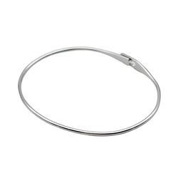 Bracelet Jonc DINH VAN Serrure en or blanc