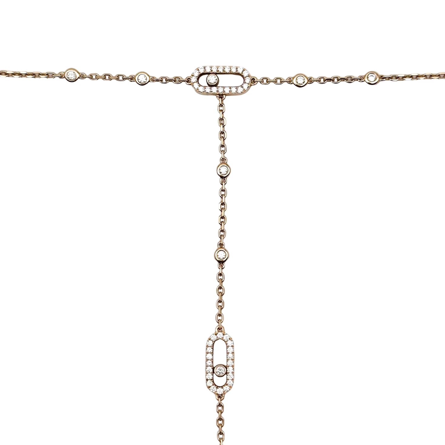 Bracelet MESSIKA "Move Uno" en or rose  et diamants