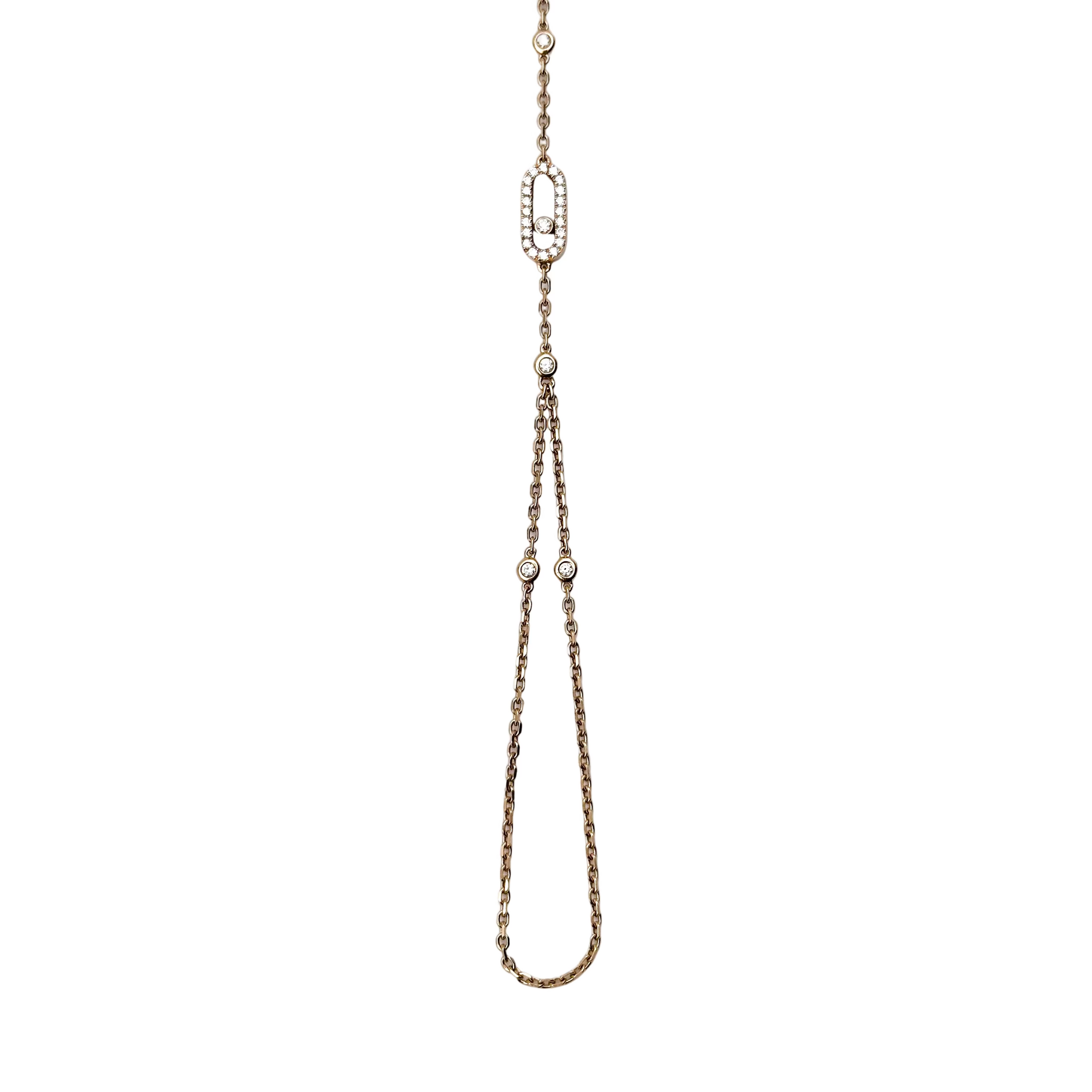 Bracelet MESSIKA "Move Uno" en or jaune et diamants