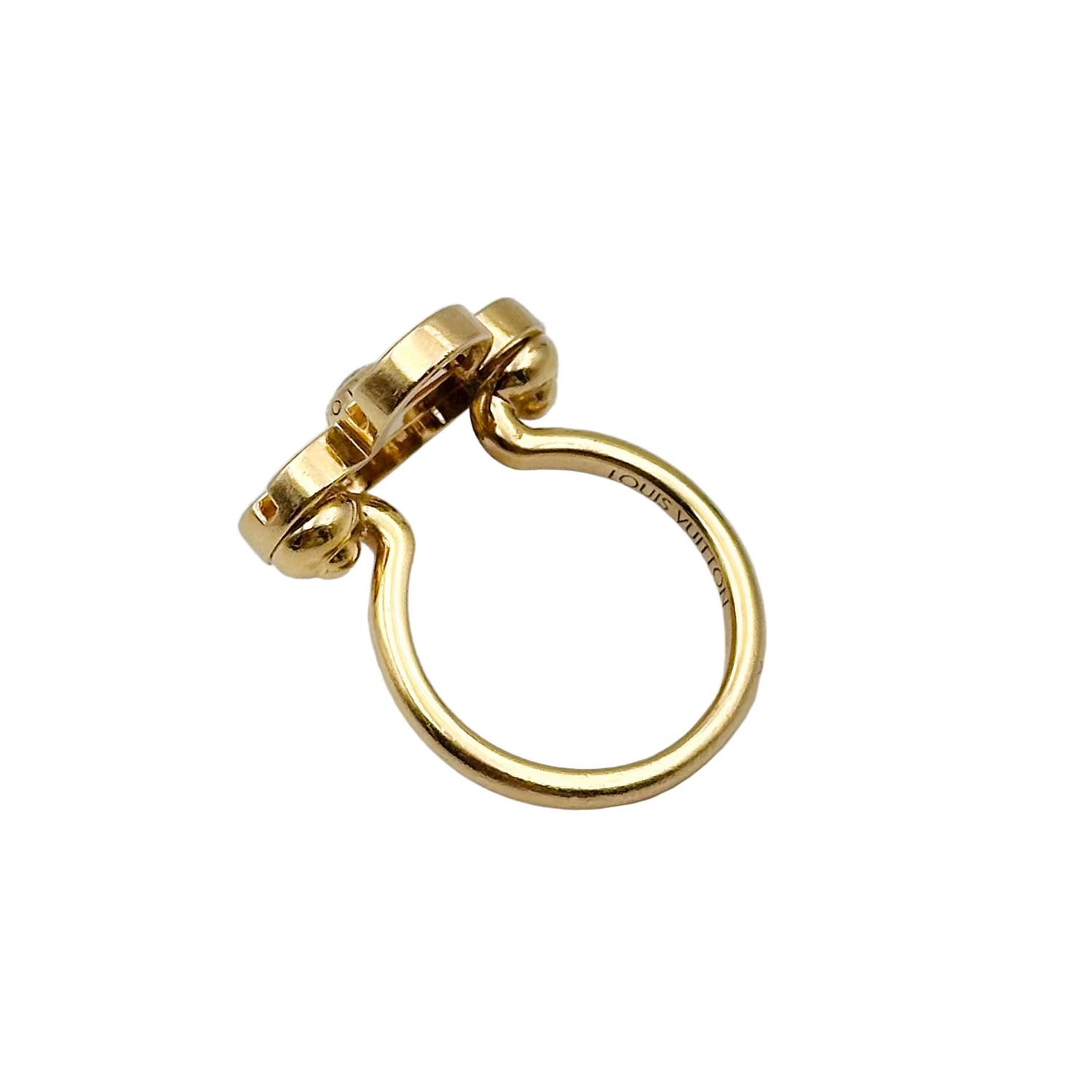 Bague Jonc LOUIS VUITTON "Star Blossom" en or jaune et diamant