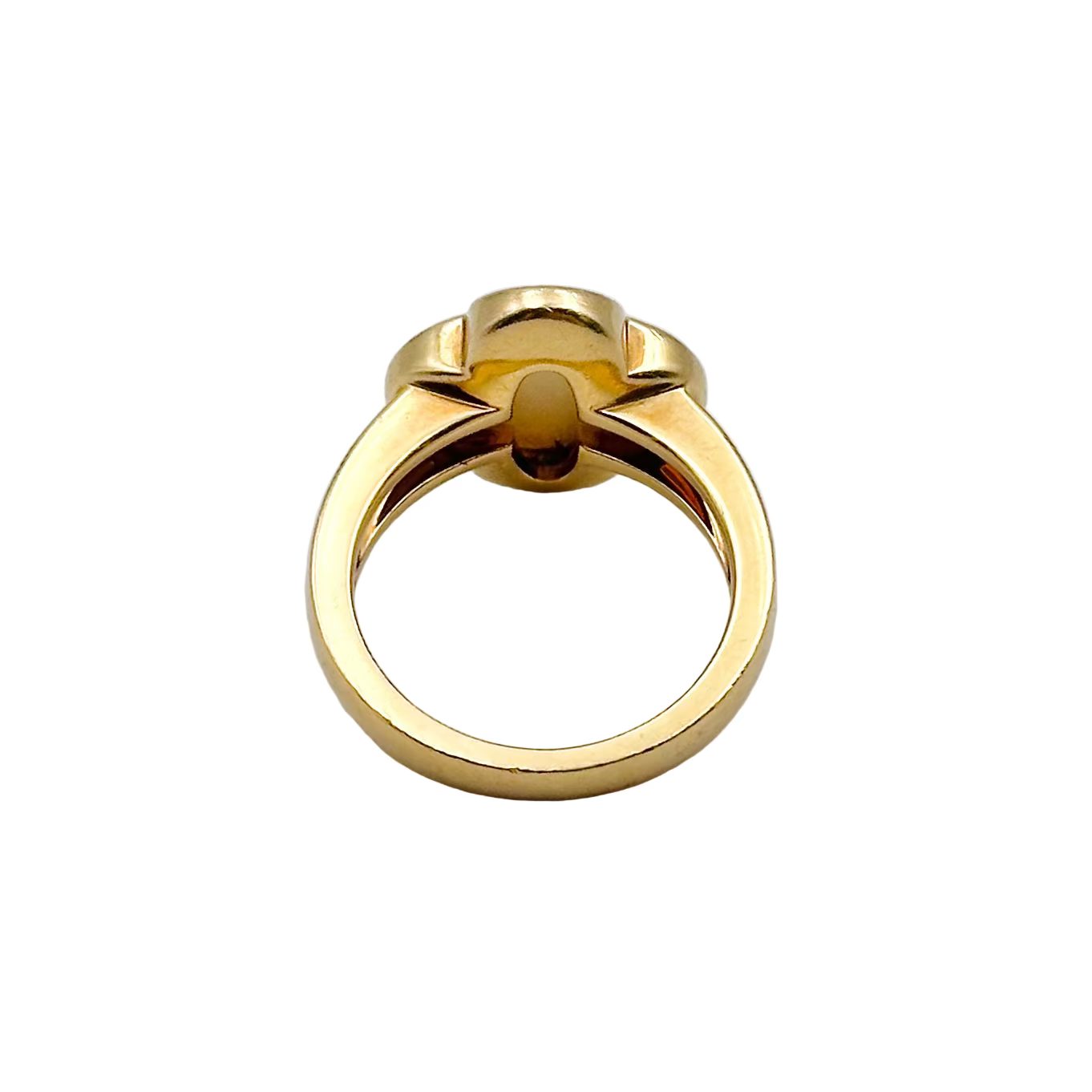 Bague VAN CLEEF & ARPELS "Pure Alhambra" en or jaune et nacre