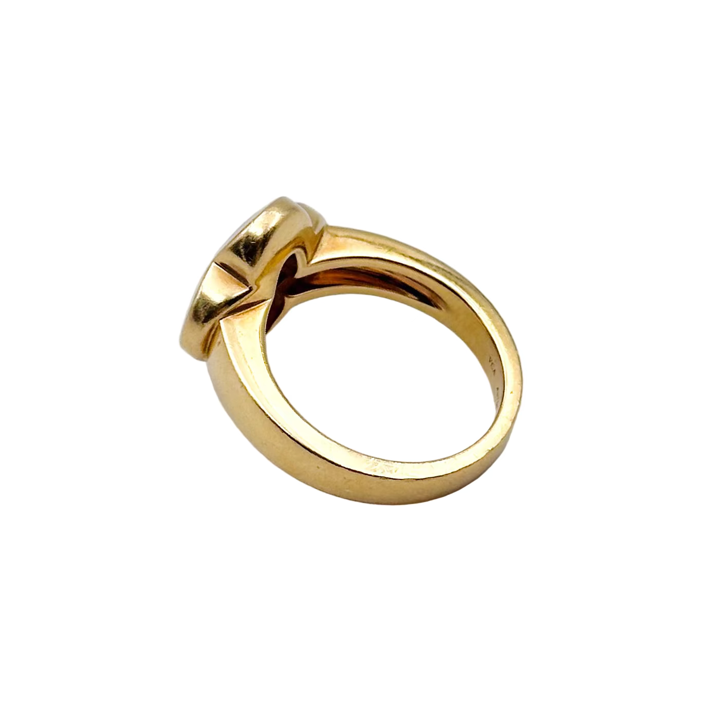 Bague VAN CLEEF & ARPELS "Pure Alhambra" en or jaune et nacre