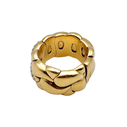 Ring CHOPARD "Casmir" in yellow gold and diamonds