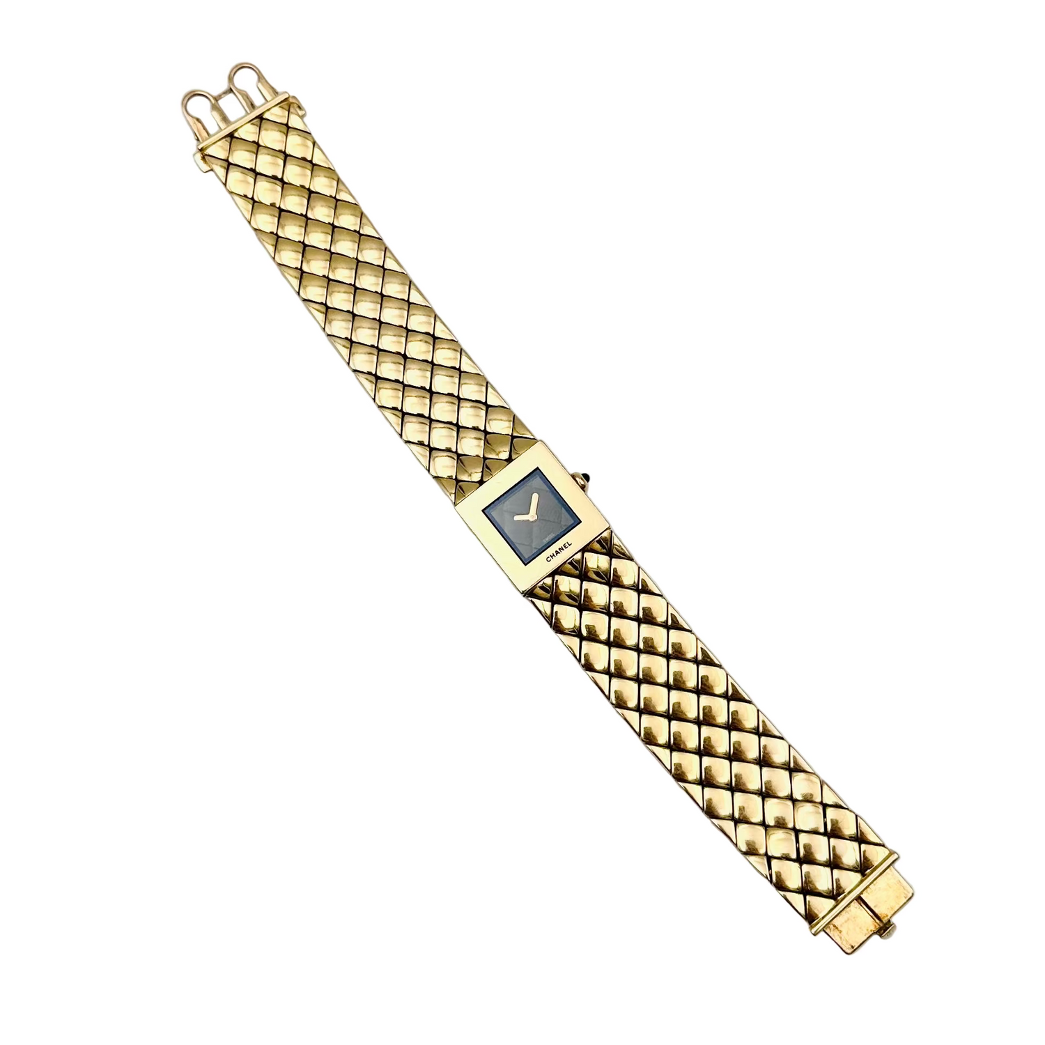 Montre CHANEL Matelassé en or jaune