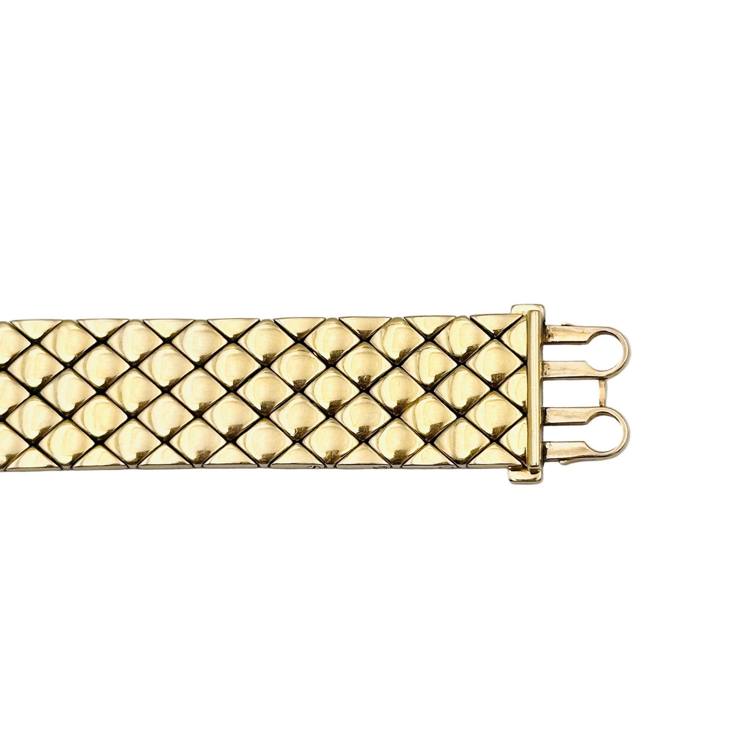 Montre CHANEL Matelassé en or jaune