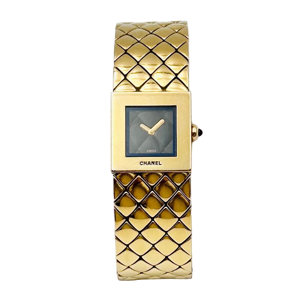 Montre CHANEL Matelassé en or jaune