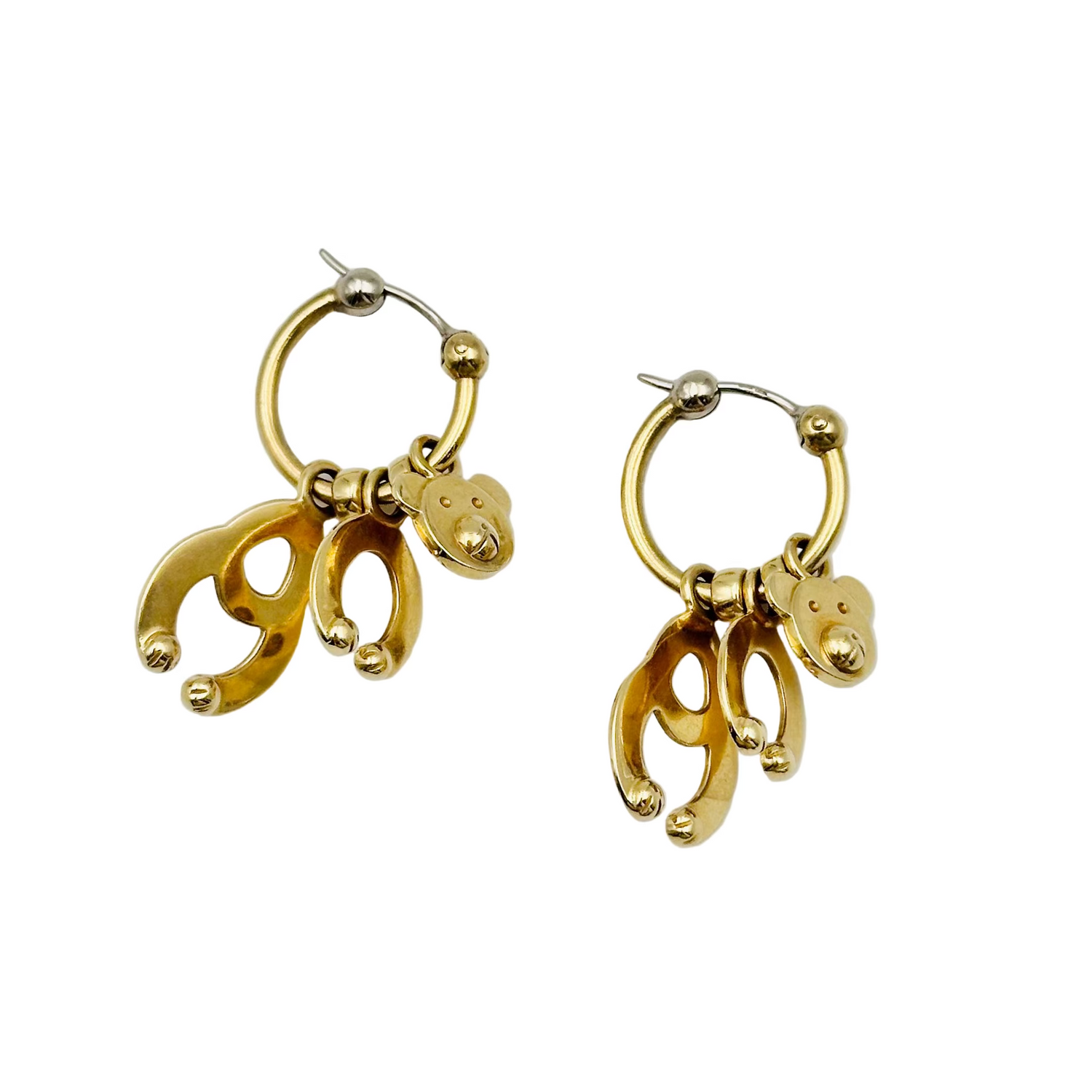 Boucles d'oreilles POMELLATO Orsetto en or jaune