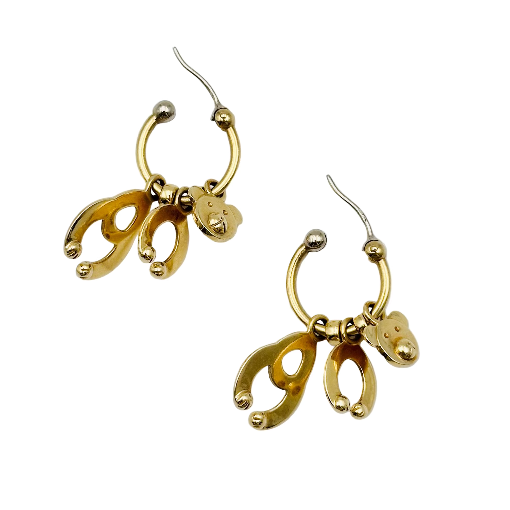 Boucles d'oreilles POMELLATO Orsetto en or jaune