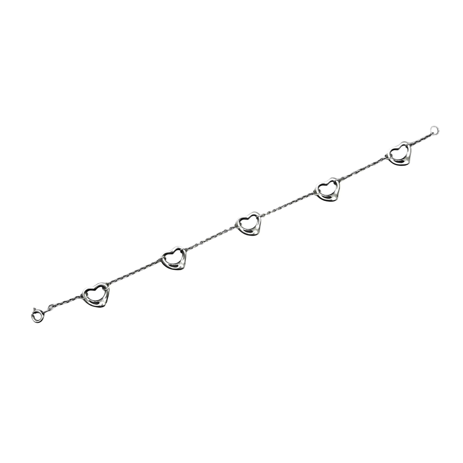 Bracelet TIFFANY&CO. Elsa Peretti Open Heart en argent