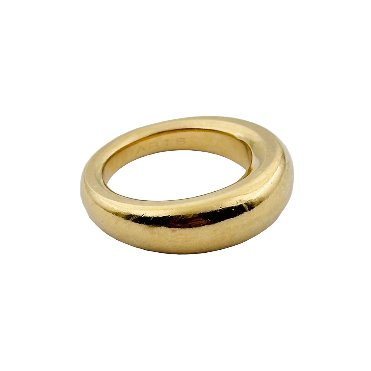 Bague Jonc CHAUMET en or jaune