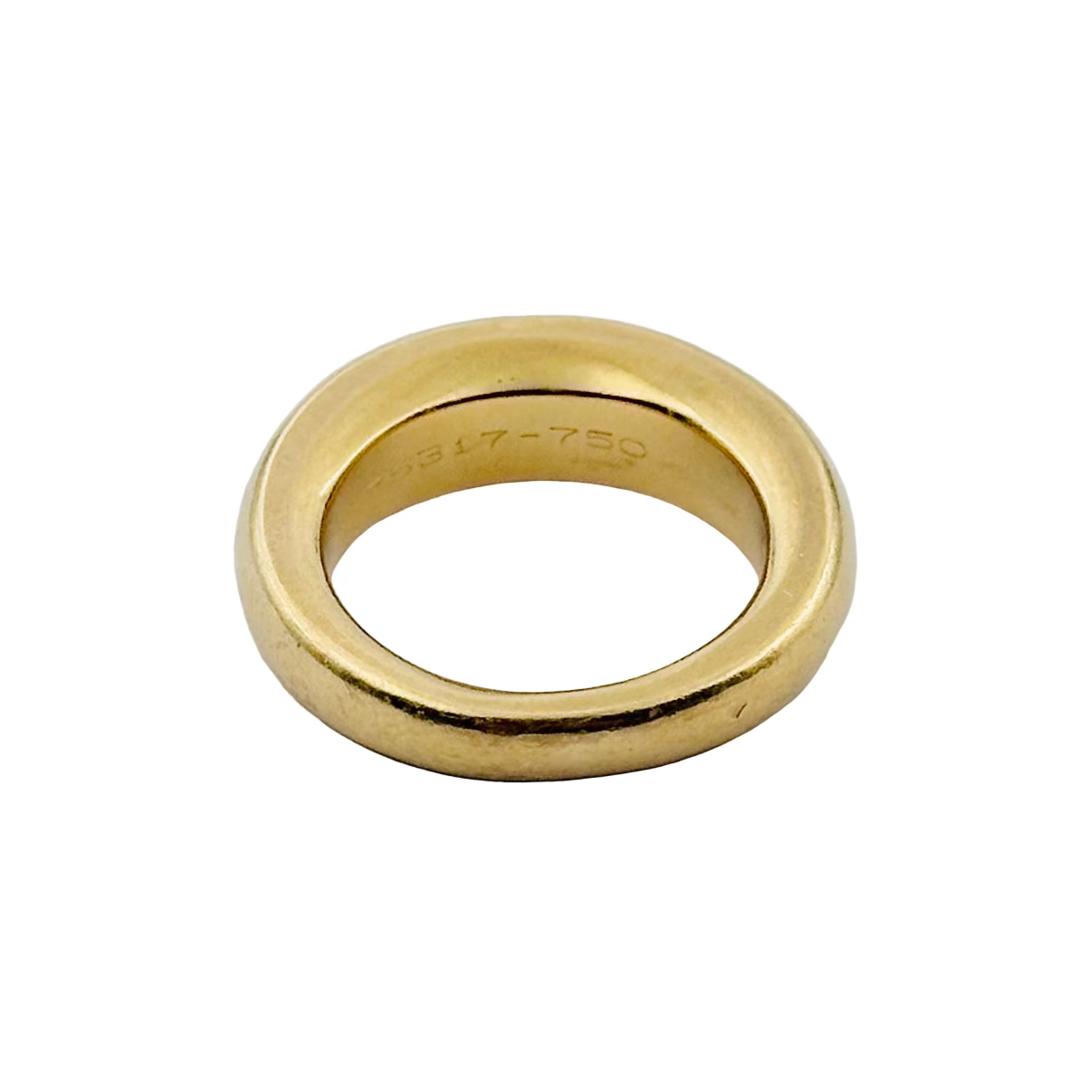 Bague Jonc CHAUMET en or jaune