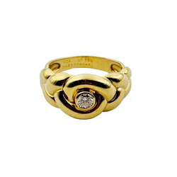 Bague VAN CLEEF & ARPELS en or jaune et diamant