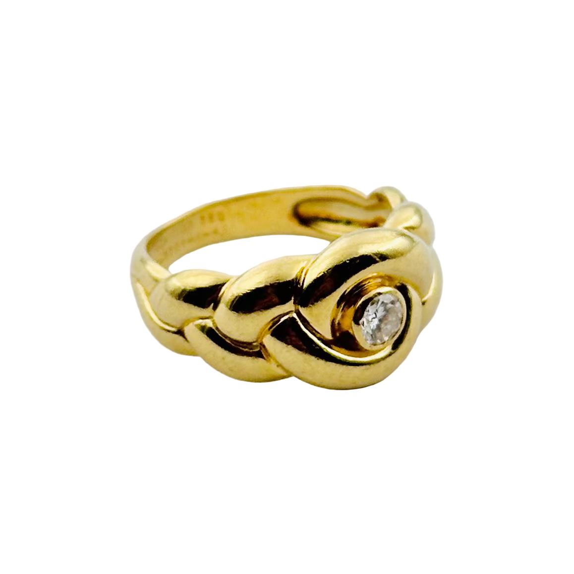 Bague VAN CLEEF & ARPELS en or jaune et diamant