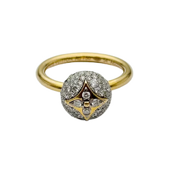 Bague LOUIS VUITTON B Blossom en or jaune et diamants