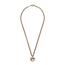 Collier Pendentif CHOPARD Happy Diamonds Icons en or jaune et diamants