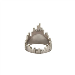 Bague MESSIKA Pavée Daria en or blanc et diamant