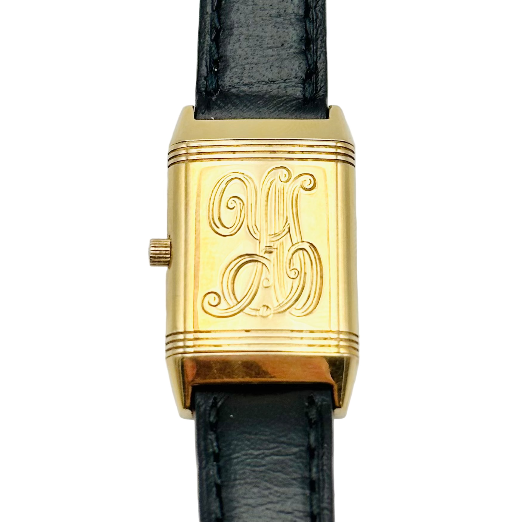 Montre JAEGER-LECOULTRE Reverso Lady en or jaune