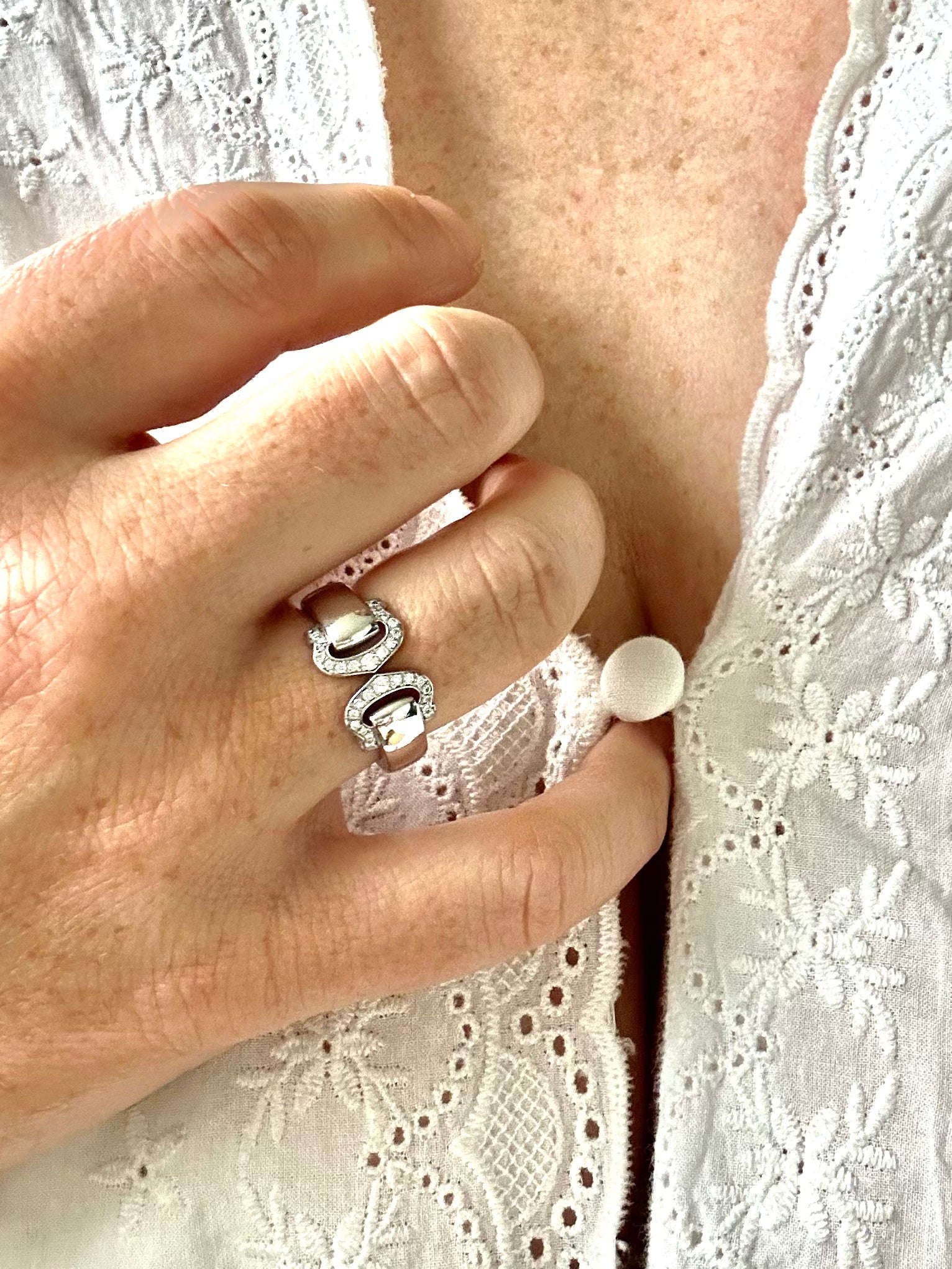 Bague double C de Cartier