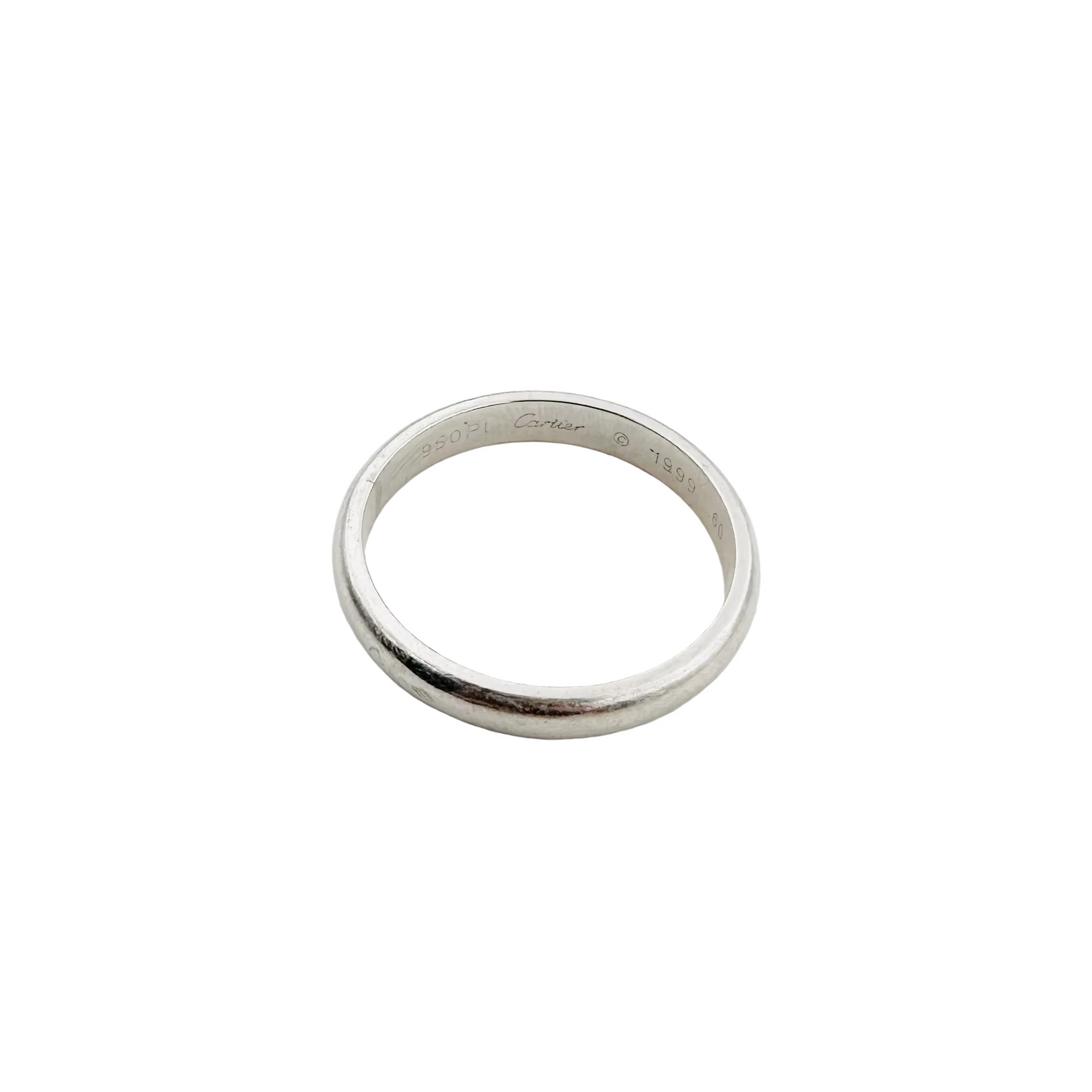 Bague Alliance CARTIER en platine