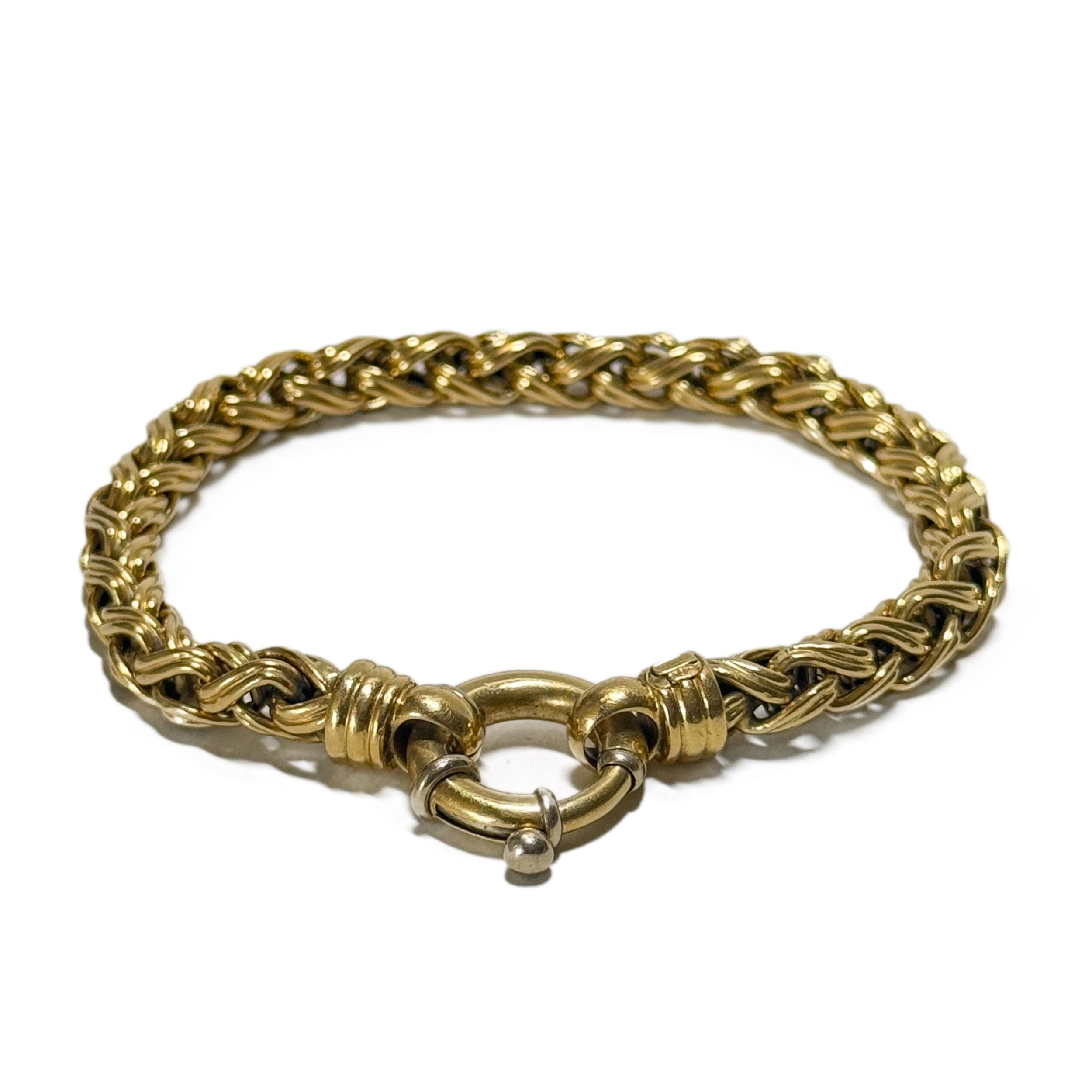 Bracelet à maille palmier