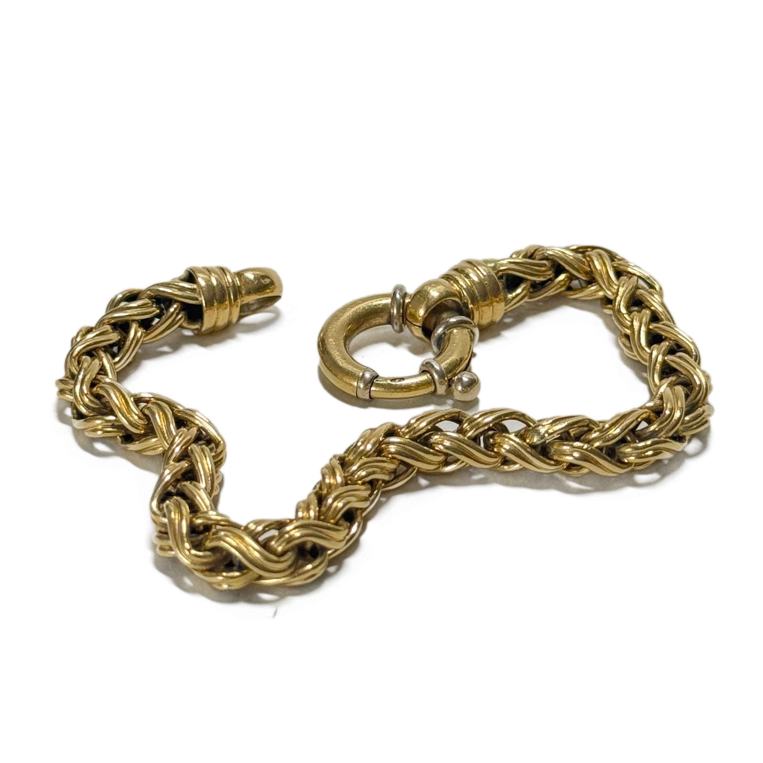 Bracelet à maille palmier