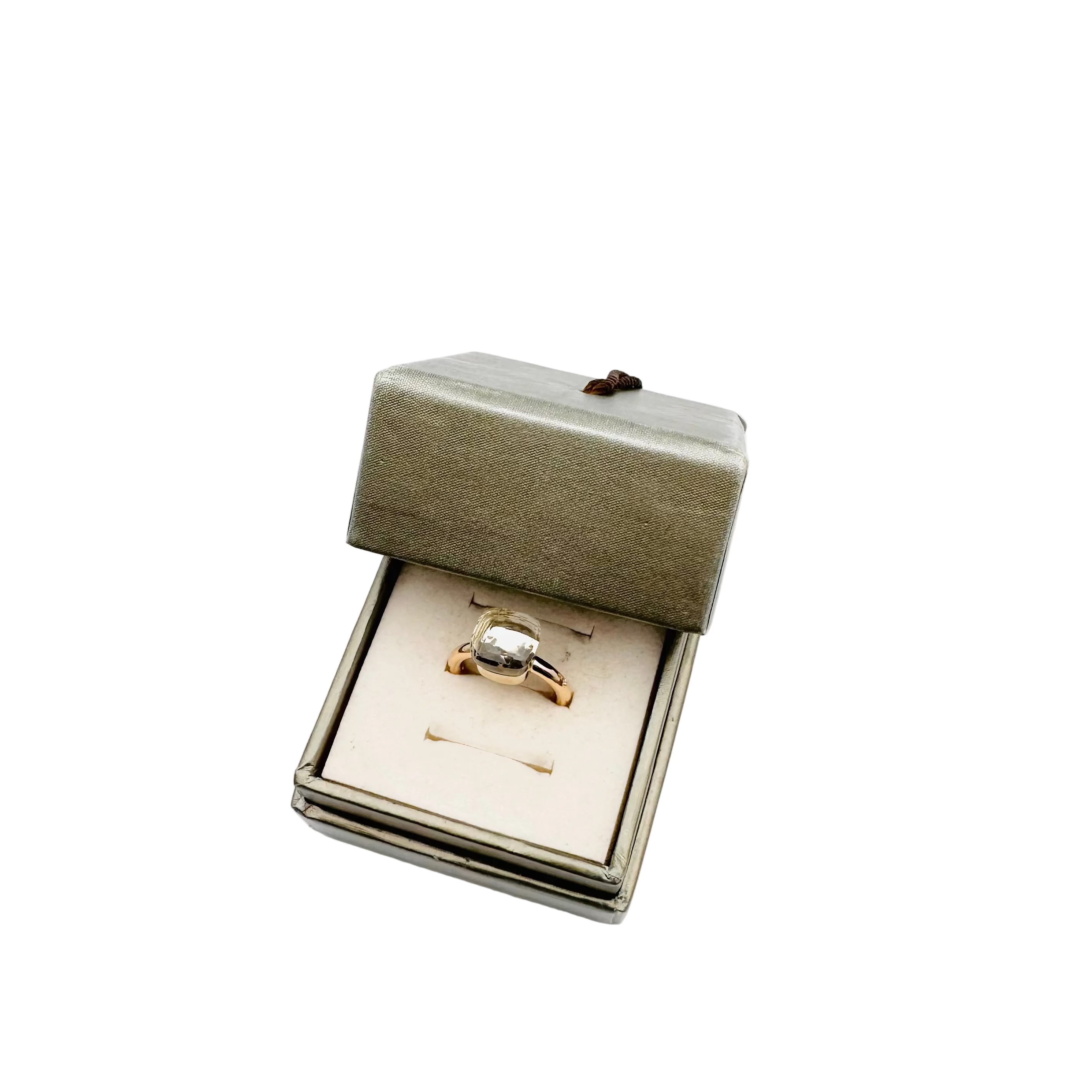 Bague POMELLATO Nudo en or jaune et topaze