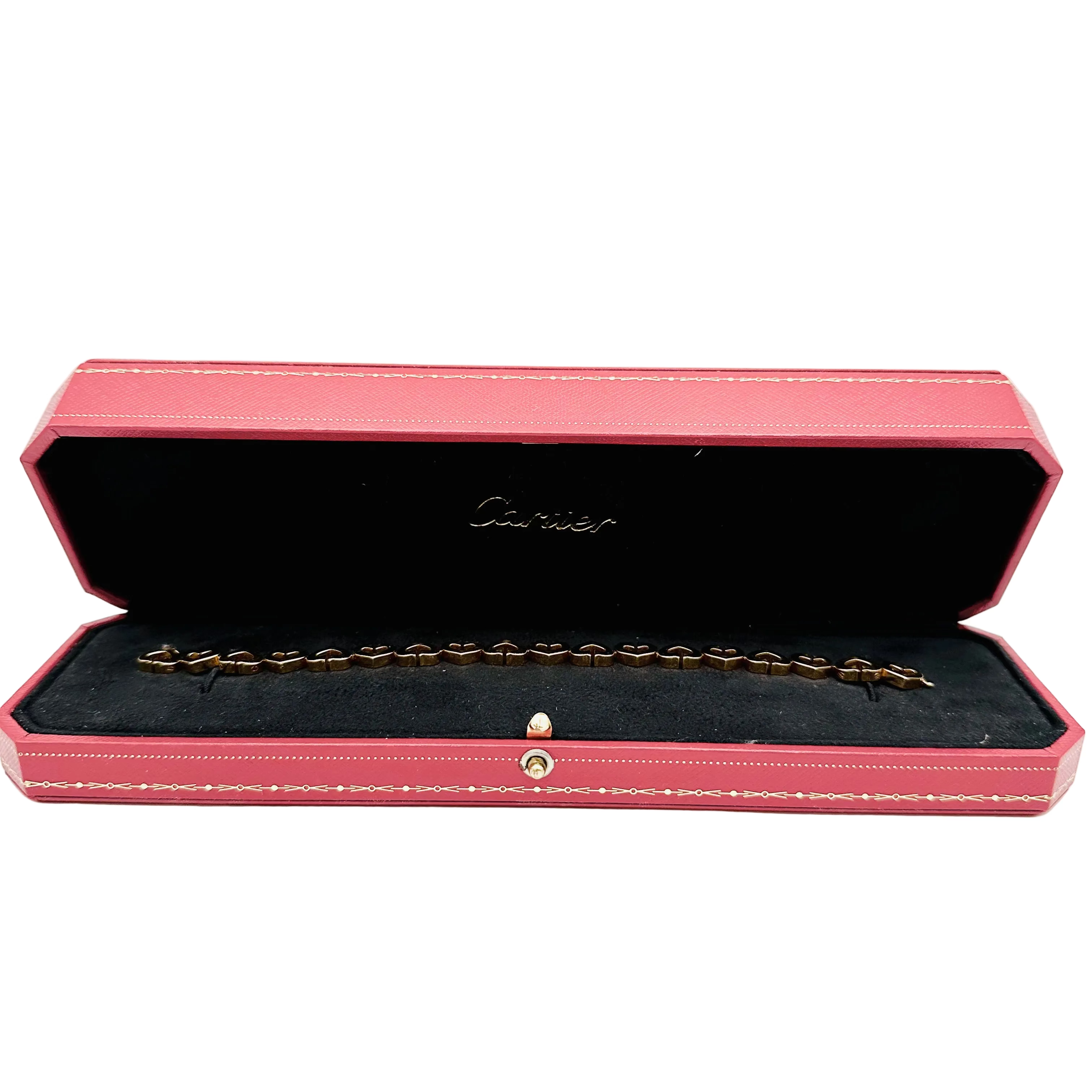 Bracelet Souple CARTIER Coeurs et Symboles en or jaune