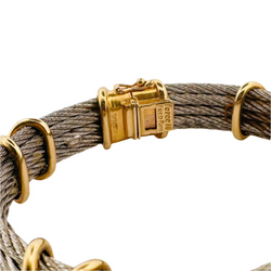 Bracelet FRED "Force 10" en or jaune et acier