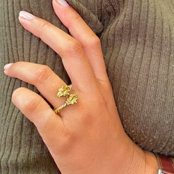 Bague CHOPARD Toi et moi Coccinelles en or jaune