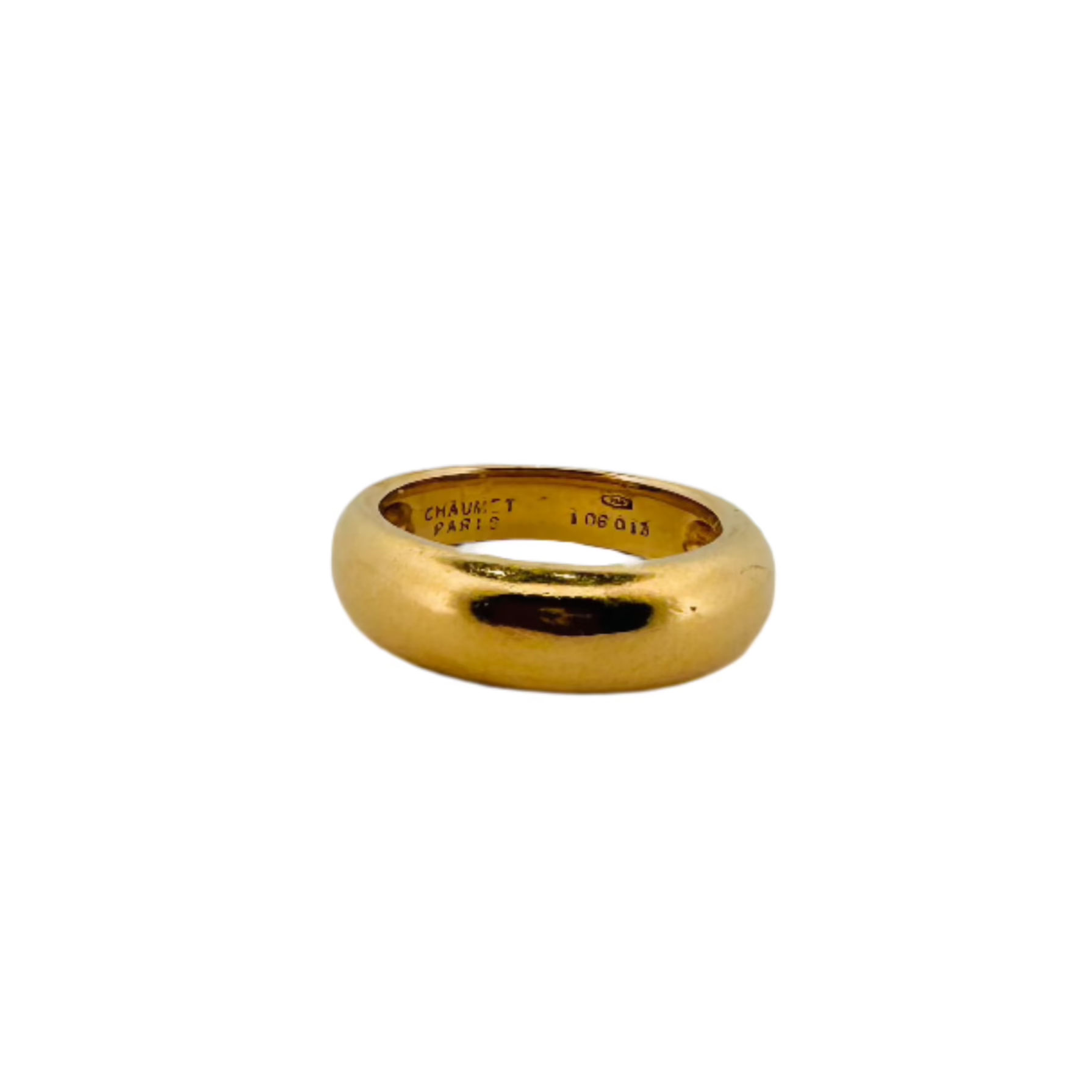 Bague Jonc CHAUMET en or jaune