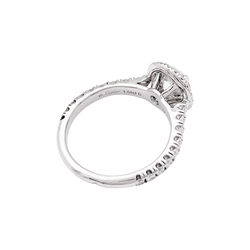 Bague Cartier "Destinée" en  platine, diamant 1.06 carat.
