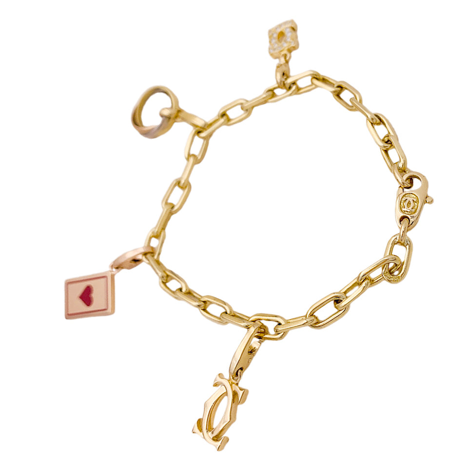 Bracelet Cartier breloques.