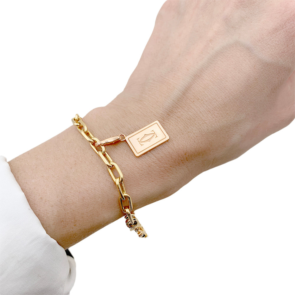 Bracelet Cartier breloques.