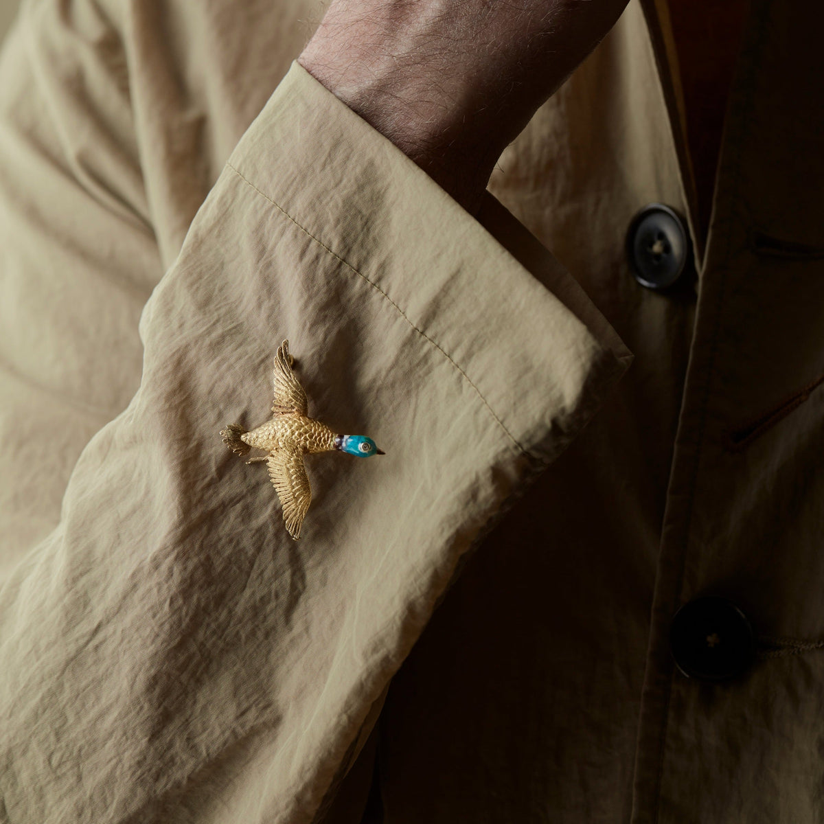 Broche canard