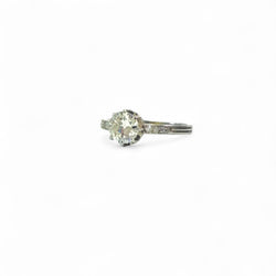 Bague solitaire diamant