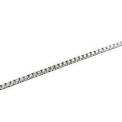 Collier Rivière en or blanc et diamants