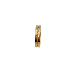 Bague DINH VAN "Pulse" PM en or rose et diamants